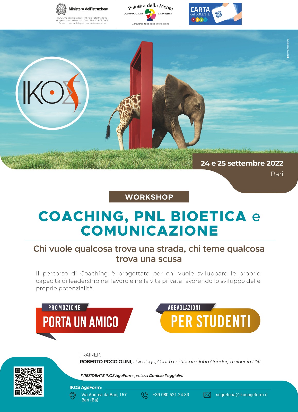 Coaching, PNL bioetica e Comunicazione  