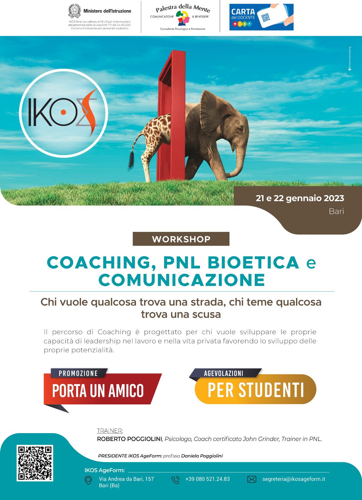 Coaching, PNL bioetica e Comunicazione 