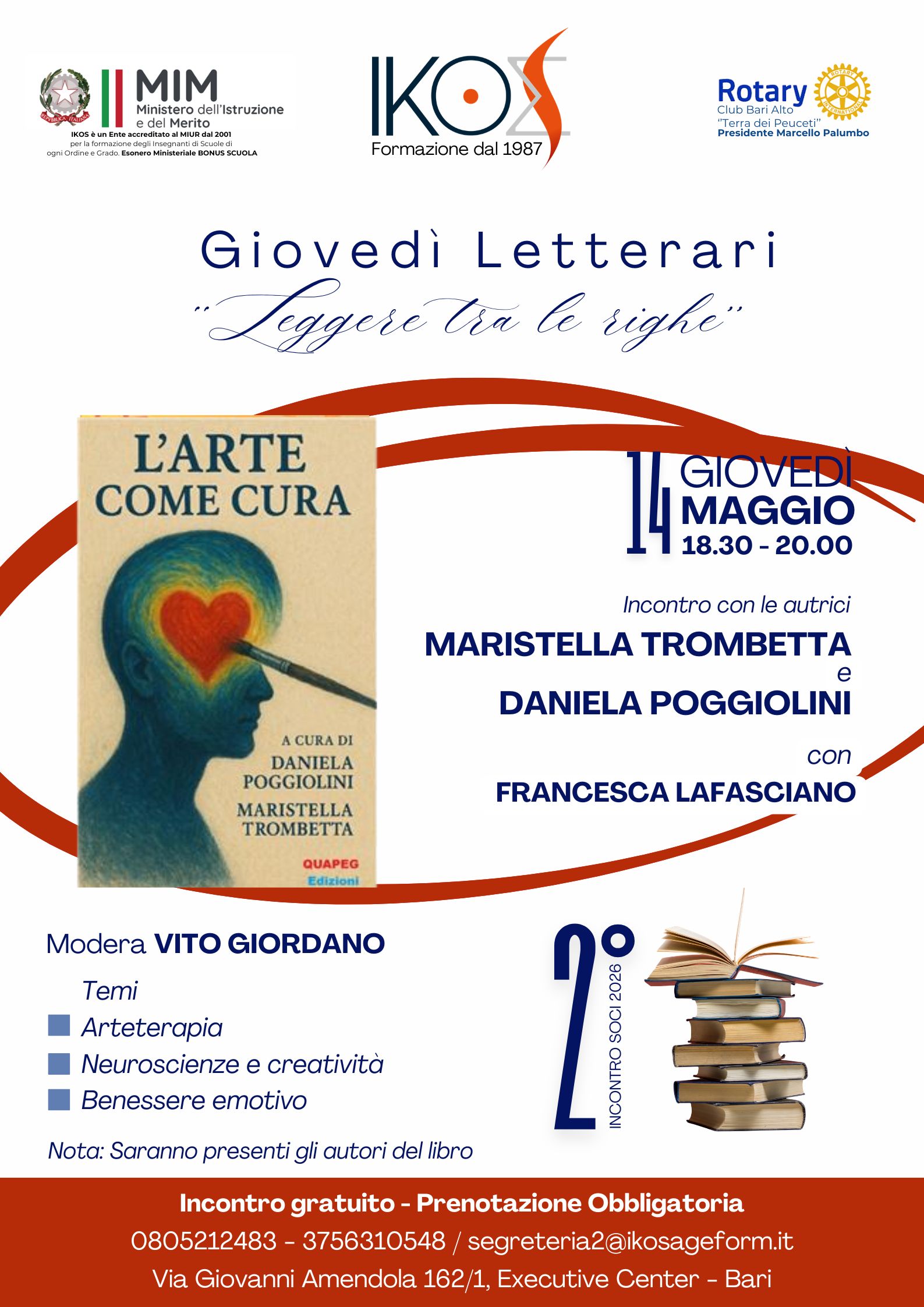GIOVEDI' LETTERARI - Leggere tra le righe - 2° INCONTRO 
