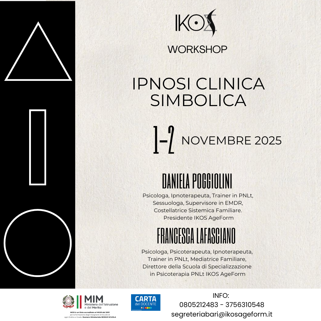 Workshop IPNOSI SIMBOLICA: L'uso degli Archetipi Simbolici nella relazione Terapeuta-Paziente