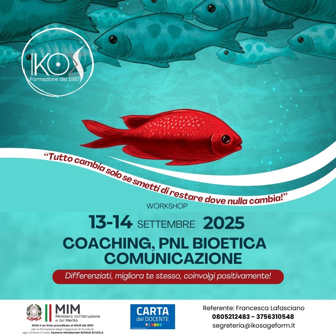 COACHING, PNL BIOETICA e COMUNICAZIONE