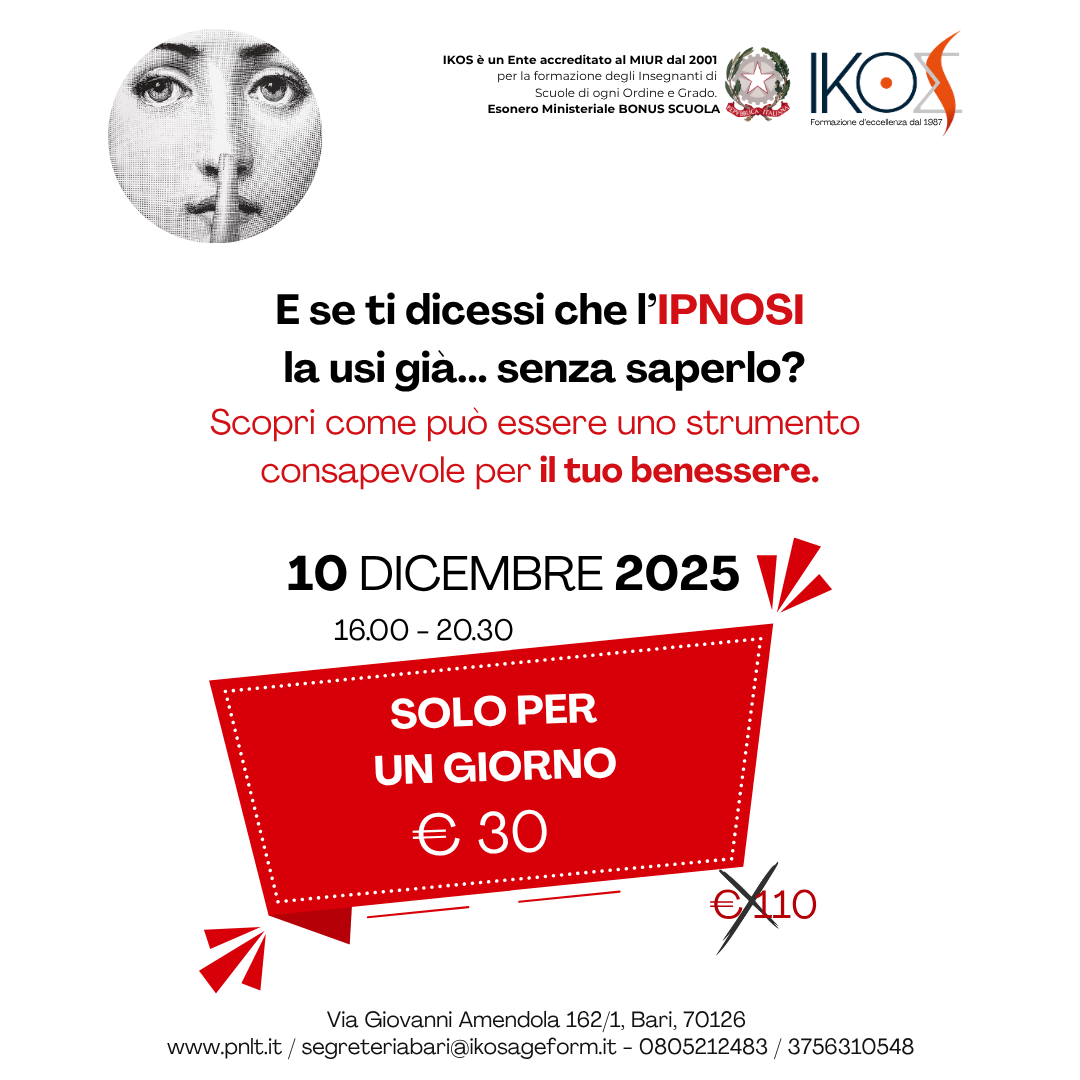 LABORATORIO ESPERIENZIALE DI IPNOSI 