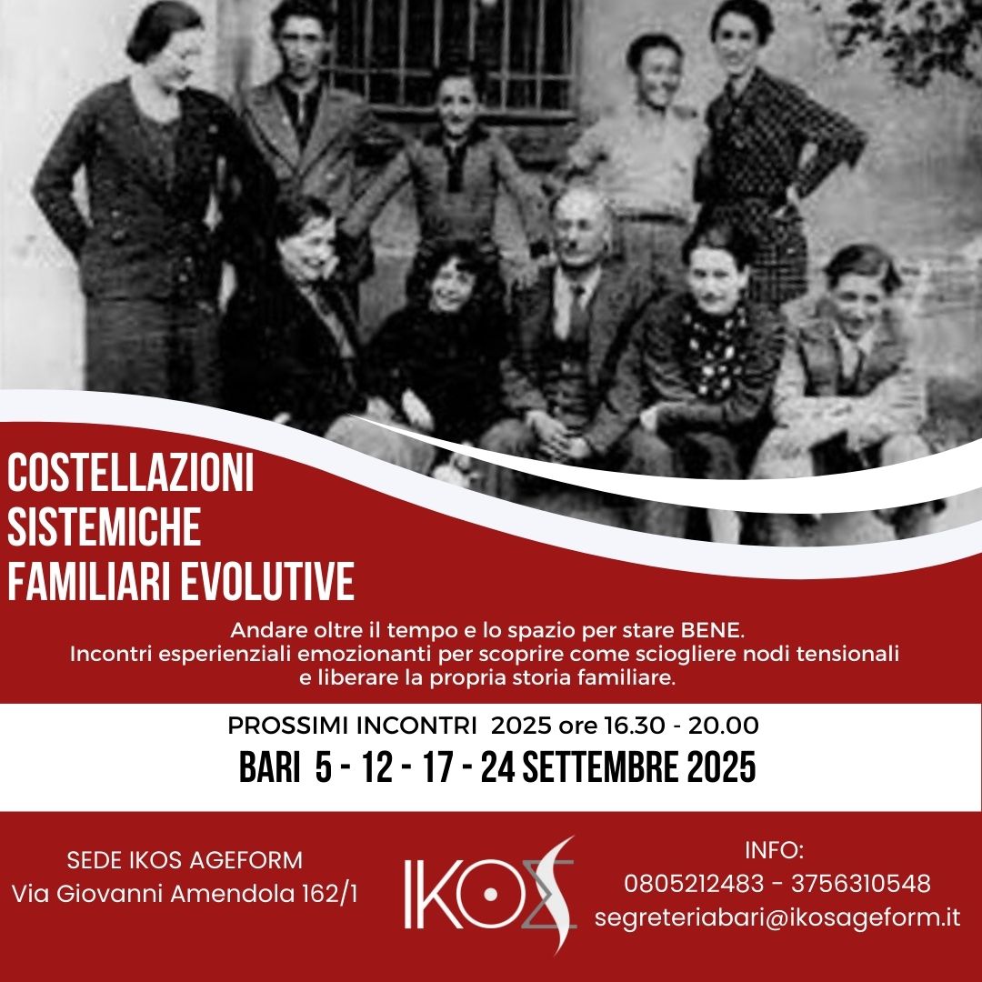 COSTELLAZIONI SISTEMICHE FAMILIARI EVOLUTIVE 